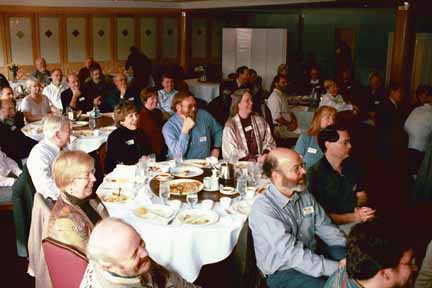 Photo, guests at tables