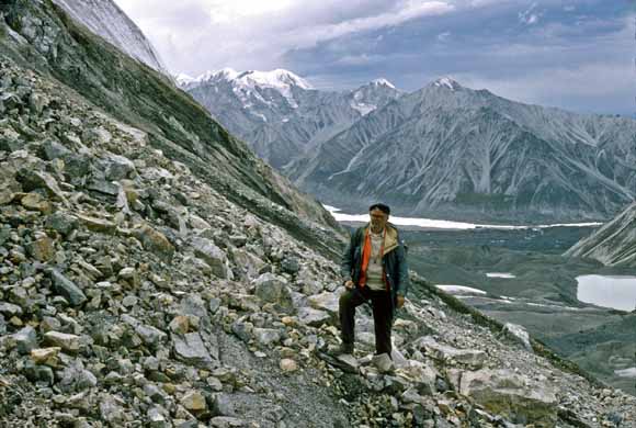 Photo of Chet in the field