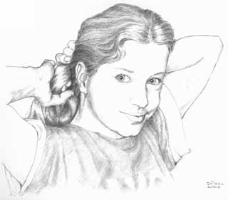 head-and-shoulders drawing