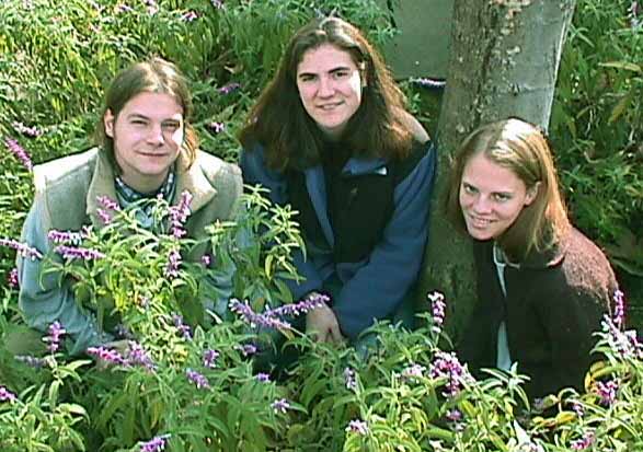 Photograph of Eric Yurkovich, Heather Goss, Brynn Bemis