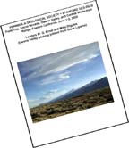 picture of the front cover of the guidebook with a photo of the Owens Valley coast on it