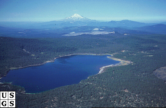 Photo of the volcano
