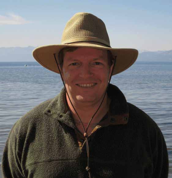 photo of Russ with Lake Tahoe in the background