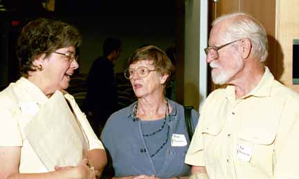 Judy Smith with Bob and Reba Fournier