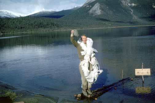 photo, Bill standing by the water's edge