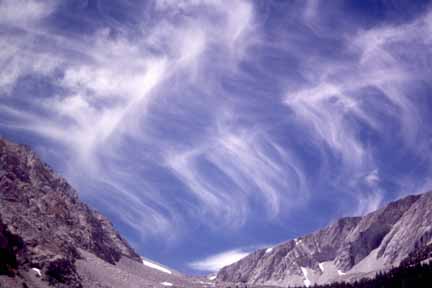 Photograph Mares tails.